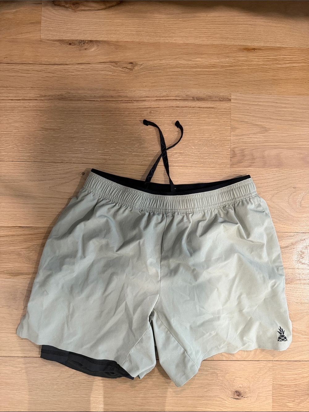 chubbies Light Green Swim Trunks with Black Waistband. Open to offers!